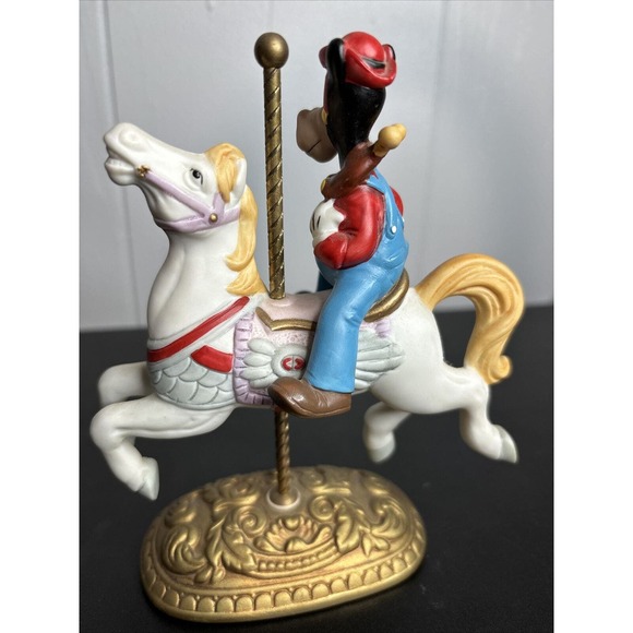 New England Collectors Society Disney Horace Horsecollar Carousel Horse Figurine - Picture 4 of 8
